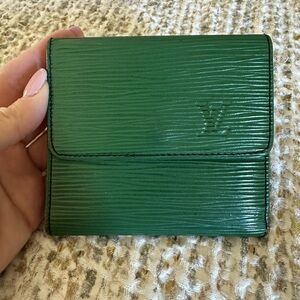 Louis Vuitton Forest Green Wallet